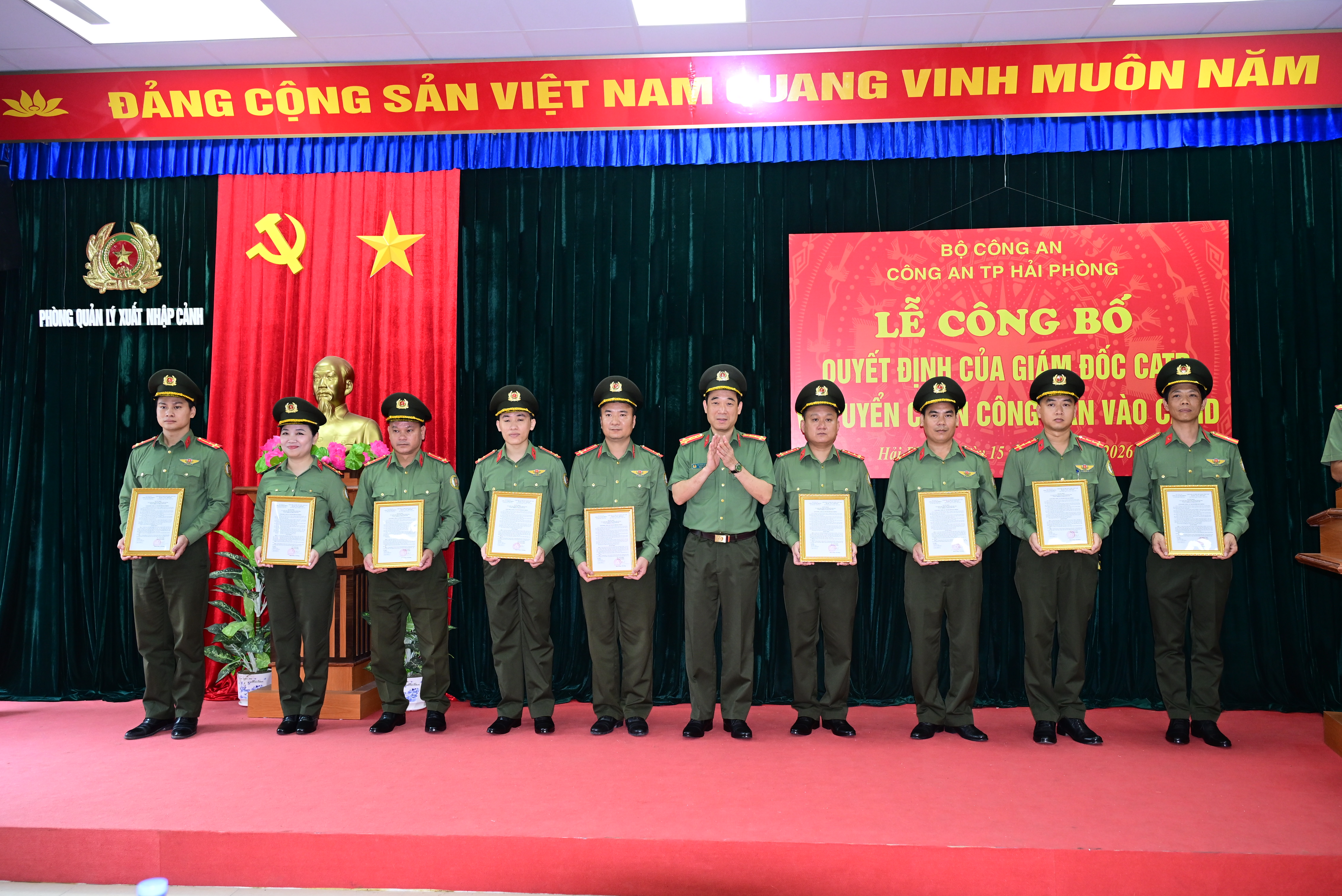 Tuyển dụng chính thức 26 công dân vào lực lượng An ninh hàng không - CATP Hải Phòng